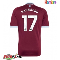 Camiseta Aston Villa Alejandro Garnacho #17 Primera Equipación 2026-27 manga corta